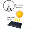 LED Güneş Enerjisi Işık Taşınabilir LED Güneş Lambası Luminaria Güneş Enerji Paneli Açık Güneş Işığı Bahçe Kamp Çadırı