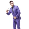 Nova marca Hot Pink Mens Smoking Casamento Populares Noivos Groomsmen Smoking Homem Blazers Jacket Excelente 2 Peça Ternos (Jacket + Pants + Tie) 590