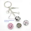 New Arrival Wholesale 18mm Snap Jewelry DAD Key Chain Gift Tools KeyChain Handbag Charm Snap Key chains Key Rings DAD Gift Bijoux