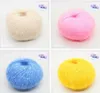 1 skein 50g Snöpunkt Mohair Point med samma stycke Barnens stickning Baby Wool Stick Nål Tråd Handgjorda Doll DIY Toys Decor