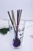 304 Stainless Steel Straw Spoon Multiuse Drinking Straw Teaspoon Long Handle Coffee Stirring Straw Spoon WB784