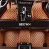 Carpets PU Leather Tapis Fit Tesla Model S Model X Fit Alfa Romeo Stelvio Stelvio Giulia Protection imperméable Protection de voiture Mattes de sol 2019 Nouveau