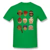 T-shirts pour hommes Isle of Dogs T-shirt Wes Anderson S Chapeaux T-shirt Coton T-shirt drôle à manches courtes 100 pour cent graphique Streetwear 344o