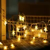 3M 20 LED's Star Shaped LED Fairy String Lights Batterij Operated Holiday Christmas Party bruiloft decoratie