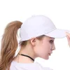 2019 Hot Sale Glitter Baseball Cap ajustável Snapback Cap Hats para mulheres Caps Messy Bun Sports Hip Hop Mesh Hat