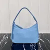 Canvas hobo klassieke dames onderarm tas nylon schoudertas voor vrouwen eenvoudige handtas halve maan waterdichte vrouwelijke schouderboodschapper