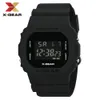 X-GEAR 2019 Herrenuhren, modisch, superklassische Digitaluhr, Unisex, Herren-Armbanduhr, rechteckig, für Kinder, Sportuhren