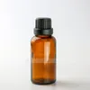 DHL Tom Amber Glass E Juice Droper Bottles Hela 30 ml Essential Oil Refillable 30 ml Pipettflaskor3596928