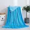 230Gsm Soft Flannel Blankets For Beds Four Seasons Bed linen Pink Blue Warm Sofa Cover Bedspread Airplane Throw Blanket