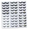 5 Pairs Mink Eyelashes 3D False Lashes Thick Crisscross Makeup Eyelash Extension Natural Volume Soft Fake Eye Lashes G800 G806