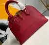 Realfine888 New 5A top Quality M44829 25cm Neo Allma BB Momogran Empreinte Leather Handles Handbag,real leather with Dust Bag,Free Shipping