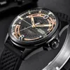 Luxury Brand PAGANI DESIGN New Men Watches Fashion Silicone Strap Waterproof Quartz Watch Black Gold Reloj Hombre dropshipping