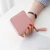 Selling Genuine Leather Women Short Wallet Zipper Purse Short Handbag 3 Colors For Girl Lady Nice Gift Money Bag K2930279N