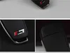 Ny S3 RS-logotyp Key Case Back Cover för Audi A3 S3 Q3 A6 L TT Q7 R8 Tre-knapps bilnyckel Modifierad nyckelhylsa