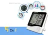 Orologio digitale con sveglia, temperatura e umidità
