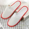 Pantofole usa e getta antiscivolo per hotel SPA da viaggio Scarpe per gli ospiti a casa Pantofole usa e getta morbide e traspiranti multicolori Gadget da esterno ZZA1114