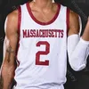 カスタムUMass Minutemen Basketball Jersey NCAA College Sean East Tre Mitchell T.Mitchell T.J.ウィークカールピエールサンバディアロキオンクレルジョー