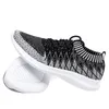 Venta barata mujeres hombres zapatos para correr negro rojo gris Primeknit calcetín entrenadores deportivos zapatillas de deporte marca casera hecha en china tamaño 3944