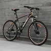 Ny aluminiumlegeringsram 26 tum hjul 24/27/30 Speed ​​Hydraulic Disc Brake Mountain Bike Outdoor Sports Bicicleta MTB Cykel