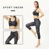 Women Designer Yoga Suit Two-piece Fitness Bra Exercise Suit Print Exercise Suit Tight Sexy Leggings Sleeveless Part Top Hot Sale