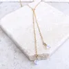 Chokers guld silver färgkedja lång kristall choker halsband för kvinnor sommar chocker halsband krage collier ras du cou femme