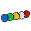 5 färger LED-ljus 60mm Arcade-videospel Player Push Button Switch - Red