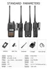 Baofeng UV9R IP67 8W Uzun Menzilli Walkie Talkie Radyo Çift Bant UV9R Taşınabilir