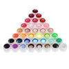 36pcs Tırnak Sanatı UV jel cila boya katı tutkal pigment lake lake manikür tırnakları jel uv renkleri