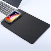 For iPhone XS max Wireless Charger Mouse Pad 5V 1A QI Mobile Phone Wireless Charger PU Mouse Pad For Samsung Google Xiaomi