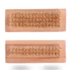 Wood Nail Brush Two-sided Natural Boar Bristles Wooden Manicure Nail Brush Hand Cleansing Brushes 10CM WB2049