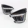 Juli König LED Tagfahrleuchten Fall für Mazda CX-5 2012-2017, LED Frontstoßstange DRL mit gelben Blinkern Licht, 1: 1 Ersatz