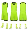 2019 New Blank Basketball maglie stampate logo Mens size S-XXL prezzo economico spedizione veloce buona qualità Apple Green AG002AA12r