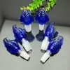New Blue Cobra Bubble Head Glass Bongs Glass Smoking Pipe Water Pipes Oil Rig Glass Bowls Oil Burner