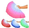 5 Colors Chinese Silk Hand Fan Belly Dancing Short Fans Stage Performance Fans Props for Party