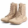 Autumn Outdoor Army Boots Men's Special Force Military Tactical Boots Desert Combat Shoes Waterproof Ankle Boots