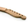 21 FRET Tiger Flame Maple Guitar Neck Replace Maple TL Electric Guitar Neck مع Dots Abalone Natural Glossy6192985