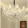 Kostenloser Versand Honey Kristall-kronleuchter Wohnzimmer glanz sala de jantar cristal Moderne Kronleuchter Beleuchtung Dekoration