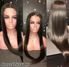 2021 Brazilian Wig Straight Lace Closure Front Human Wigs Pre-Plucked With Baby Hair Jazz Star Non Remy