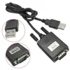 200PCS USB till 9 Pin 9pin RS232 RS-232 Seriell port Com Adapter Kabelomvandlare Y-105 USB till Dual Chip DB9 GPS PL23031m / 3FT