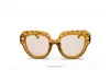 Partihandel-Fashion Square Diamond Solglasögon Klassisk Kvinnor Designer Sun Glasögon Ladies Vintage Oversized Shades Female Goggle Eyewear 1556