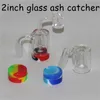 Glass Reclaim Catcher handmake with 14mm joint smoking Quartz Banger nail for dab rig bong