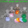 Smoking Glass Reclaim Catchers Adapters 14mm 18mm Male Female 45 90 With Reclaimer Dome Quartz Nail Ash Catcher Adapter For Bongs Dab Rigs