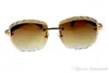 18 nouvelles lunettes de soleil à cornes mixtes noires et blanches naturelles 8300715 lunettes de soleil personnalisées nom verres gravés taille 58-18-294n