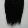Brasilianisches reines Haar, verworren, glatt, 1 g/s, I-Tip-Haarverlängerungen, 10 "-24" grobes Yaki, I-Tip-Echthaarverlängerungen, 100 s/Lot Keratin