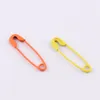 1000 pcs/lot colorful 19mm Mini Painted metal Safety Pins for garment tags, DIY Jewelry Craft making