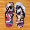 Anime przeciwpoślizgowe stringi buty domowe kapcie Casual Unisex mężczyźni płaskie buty klapki plażowe 20 wzorów rozmiar 39 40 41 42