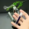 Glass Pipes Smoking Manufacture Hand-blown hookah Colored Mini Portable Pocket Glass Water Smoke Bottle