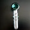 5-дюймовый цветной короткий мини-стеклянный ручкой курительные трубы с высоким качеством нефтяной горелки труба в наличии