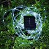 Brelong Solar light String, 16.5ft 5m 50 LED-licht met transparante buis fee licht waterdichte outdoor bruiloft feest kerstcoratie