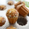 Canele Mold Cake Matter 12-Cavity Non-Stock Cannele Muffin Bakeware Cupcake Patel do pieczenia w piekarniku na wakacje i wakacje 285Q186C